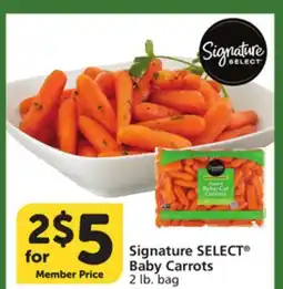 Albertsons Signature SELECT Baby Carrots offer