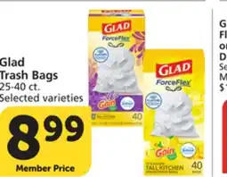 Albertsons Glad Trash Bags offer