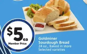 Albertsons Goldminer Sourdough Bread offer
