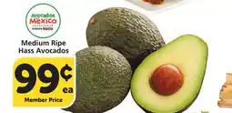 Albertsons Medium Ripe Hass Avocados offer