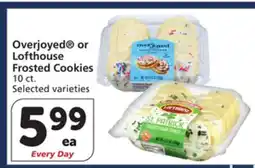 Albertsons Overjoyed or Lofthouse Frosted Cookies offer