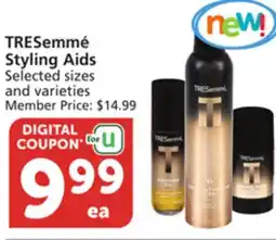 Albertsons TRESemmé Styling Aids offer