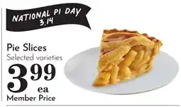 Pavilions Pie Slices offer