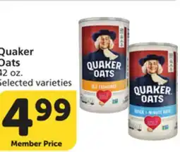 Albertsons Quaker Oats offer