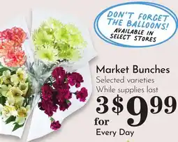 Pavilions Market Bunches offer