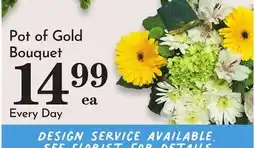 Pavilions Pot of Gold Bouquet offer