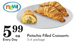 Pavilions Pistachio Filled Croissants offer
