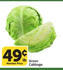 Vons Green Cabbage offer