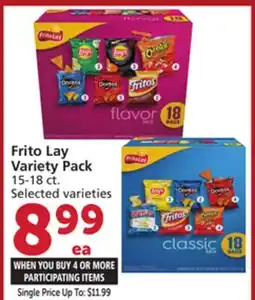 Vons Frito Lay Variety Pack offer