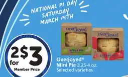 Vons Overjoyed Mini Pie offer