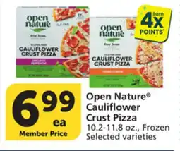 Vons Open Nature Cauliflower Crust Pizza offer