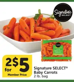 Vons Signature SELECT Baby Carrots offer