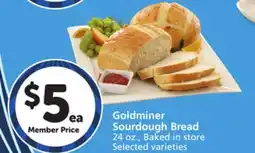 Vons Goldminer Sourdough Bread offer
