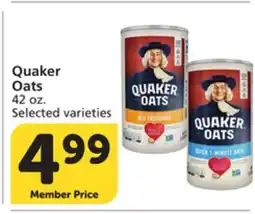 Vons Quaker Oats offer