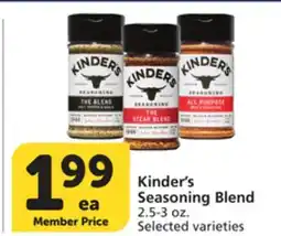 Vons Kinder's Seasoning Blend offer