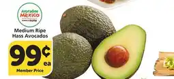 Vons Medium Ripe Hass Avocados offer