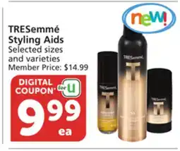 Vons TRESemmé Styling Aids offer