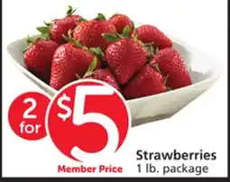 Vons Strawberries offer