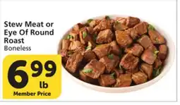 Vons Stew Meat or Eye Of Round Roast offer