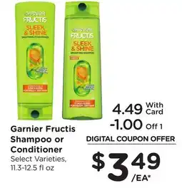 Ralphs Garnier Fructis Shampoo or Conditioner offer