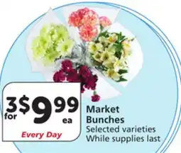Vons Market Bunches offer
