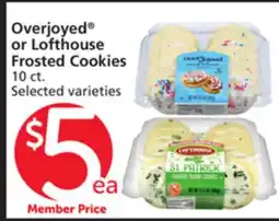Vons Overjoyed or Lofthouse Frosted Cookies offer