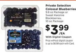Ralphs Private Selection Colossal Blueberries offer