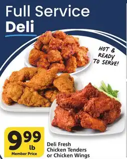 Vons Deli Fresh Chicken Tenders or Chicken Wings offer