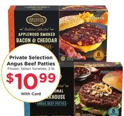 Ralphs Private Selection Angus Beef Patties offer