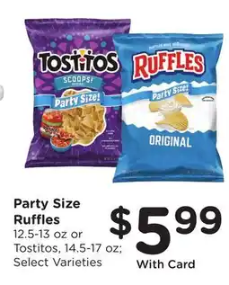 Ralphs Party Size Ruffles offer