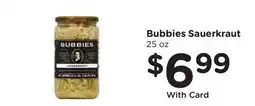 Ralphs Bubbies Sauerkraut offer