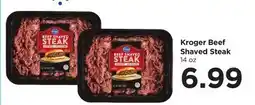Food 4 Less Kroger Beef Shaved Steak offer