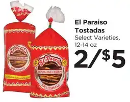Food 4 Less El Paraiso Tostadas offer