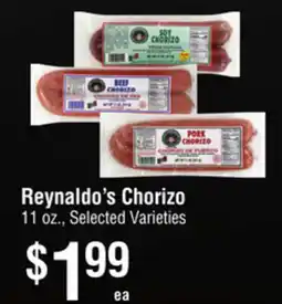 Smart & Final Reynaldo's Chorizo offer