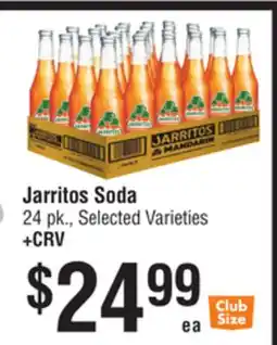 Smart & Final Jarritos Soda offer