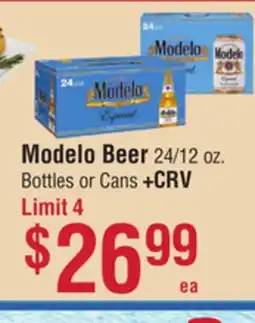 Smart & Final Modelo Beer offer