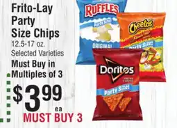 Smart & Final Frito-Lay Party Size Chips offer