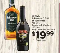 Ralphs Baileys, Tullamore D.E.W. or Rumchata offer
