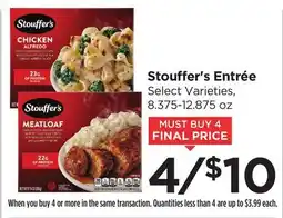 Food 4 Less Stouffer's Entrée offer