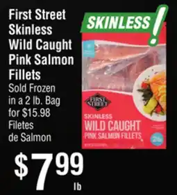 Smart & Final First Street Skinless Wild Caught Pink Salmon Fillets offer