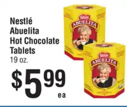 Smart & Final Nestlé Abuelita Hot Chocolate Tablets offer