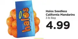 Food 4 Less Halos Seedless California Mandarins offer