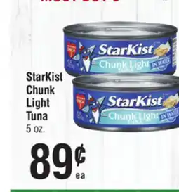 Smart & Final StarKist Chunk Light Tuna offer