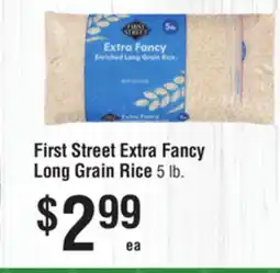 Smart & Final First Street Extra Fancy Long Grain Rice offer
