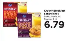 Food 4 Less Kroger Breakfast Sandwiches offer