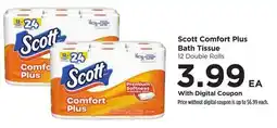 Food 4 Less Scott Comfort Plus Bath Tissue offer