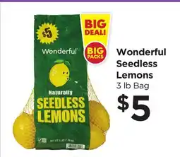 Food 4 Less Wonderful Seedless Lemons offer