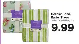 Food 4 Less Holiday Home Easter Throw offer