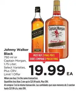 Food 4 Less Johnny Walker Black offer