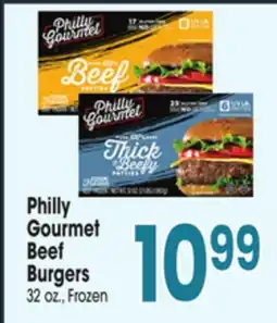Jewel-Osco Philly Gourmet Beef Burgers offer